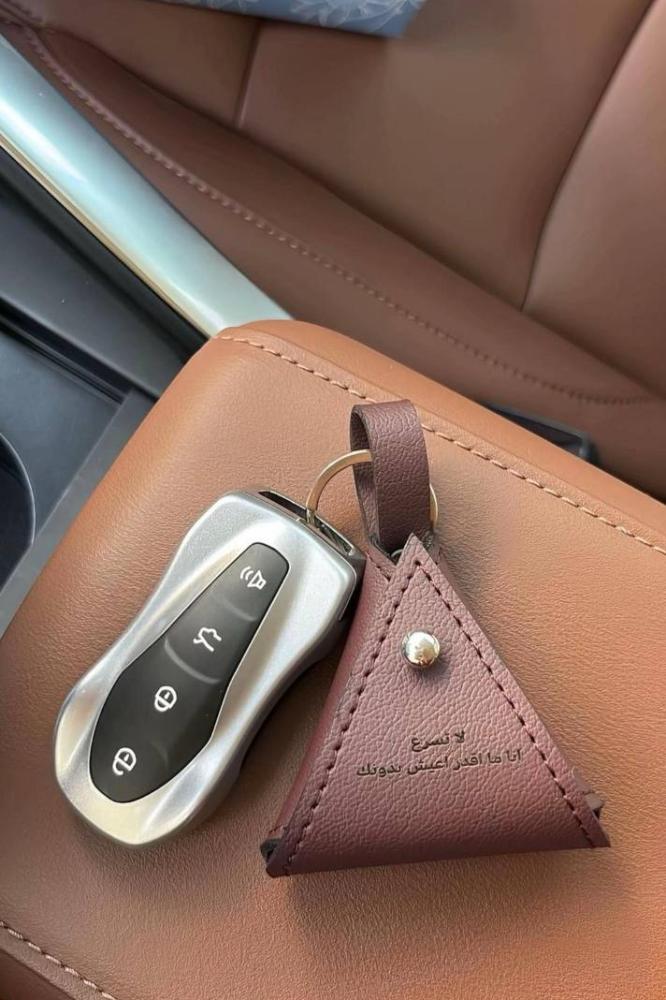 ميدالية جلد بني