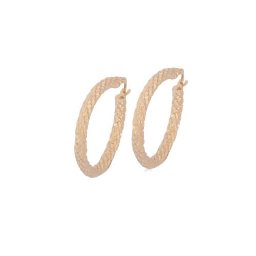 حلق ذهب عيار 18