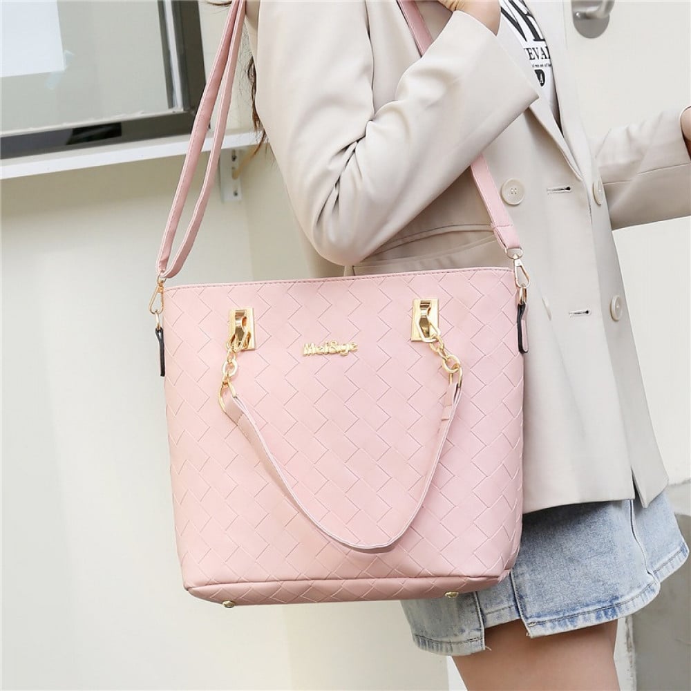 مجموعة شنط عصرية مكونة من 3 شنط و 3 محافظ