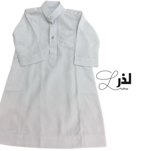 ثوب مولود ساده