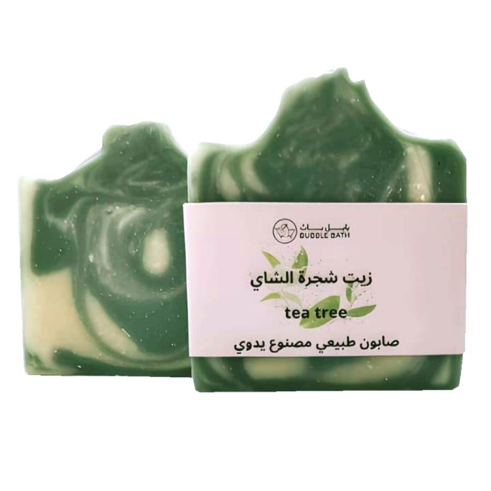 صابونة زيت شجرة الشاي الطبيعية للبشرة الدهنية و المعرضة للحبوب