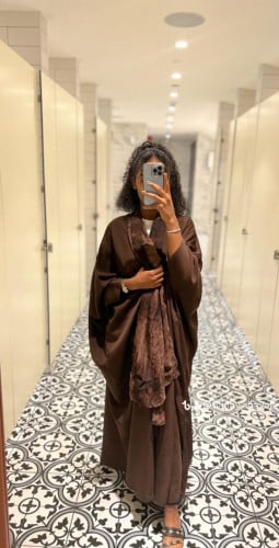 brown bisht