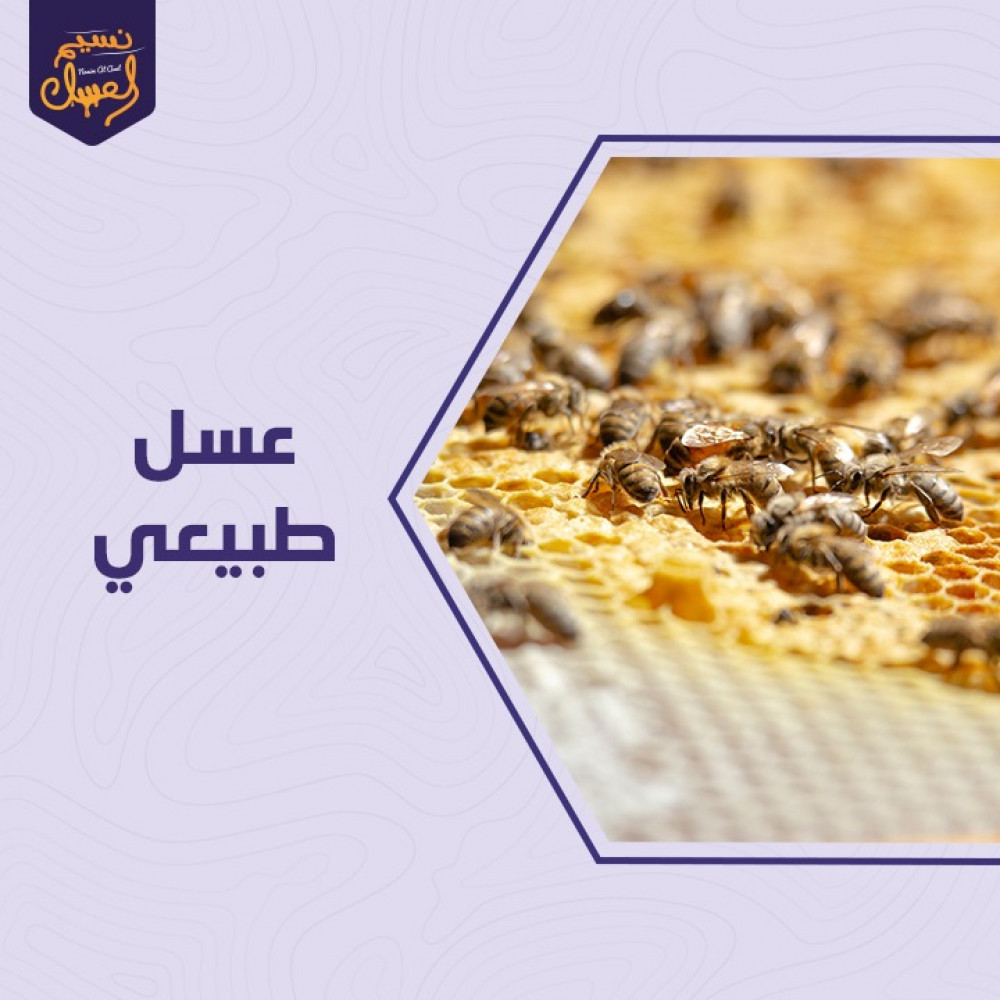 عسل طبيعي اصلي مستخرج من مناحل سعودية خالصة