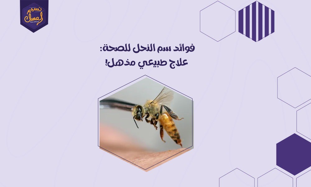سم النحل يتمتع بخصائص قوية مضادة للالتهابات