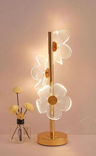 مصباح LED طاولة على شكل فراشة
