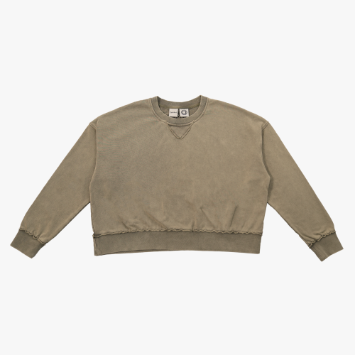 Washed Brown Sweater