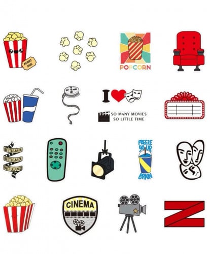 ستيكرز Netflix (50قطعة)