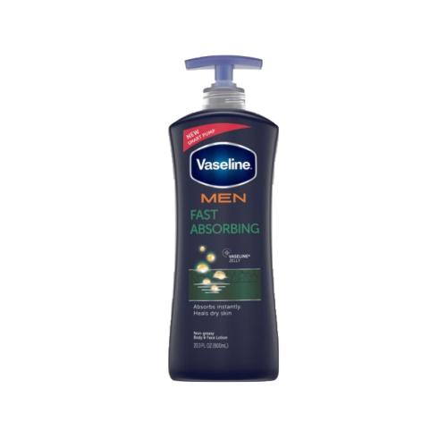 لوشن فازلين رجالي 600مل - vaseline essential men f...