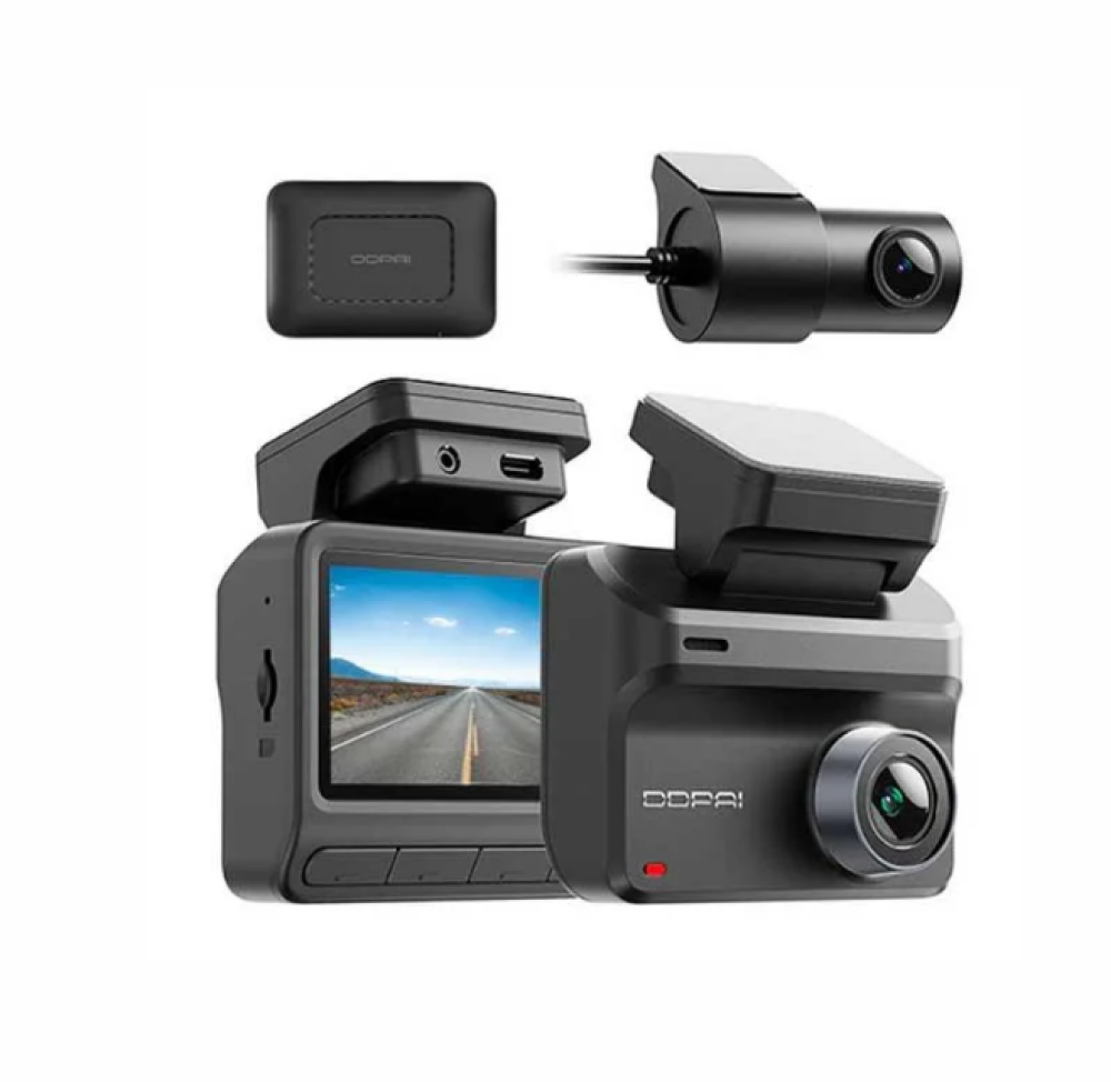 داش كام DDPAI Z50 pro 4K كاميرا امامية وخلفية GPS+4G