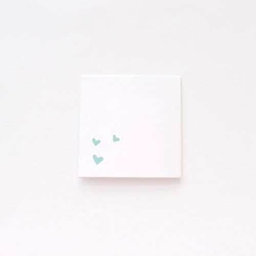 بطاقة اهداء | قلوب خضراء