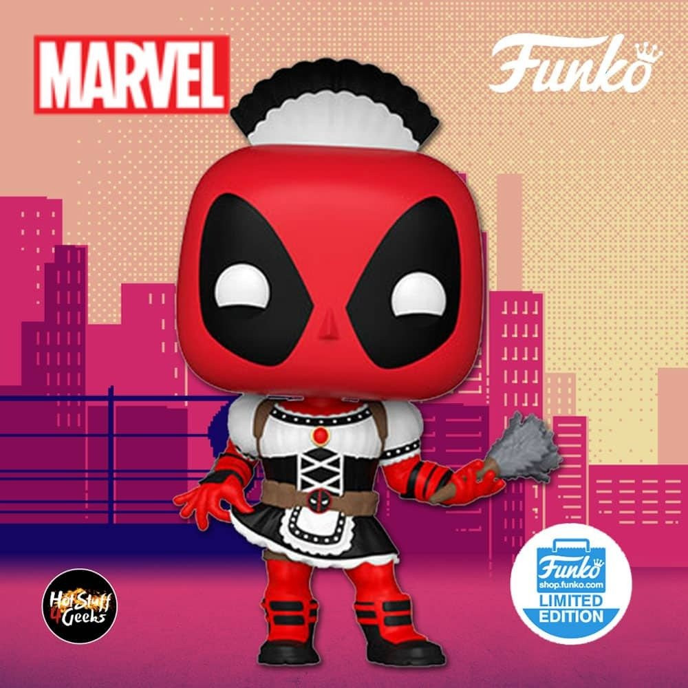 funko deadpool french maid