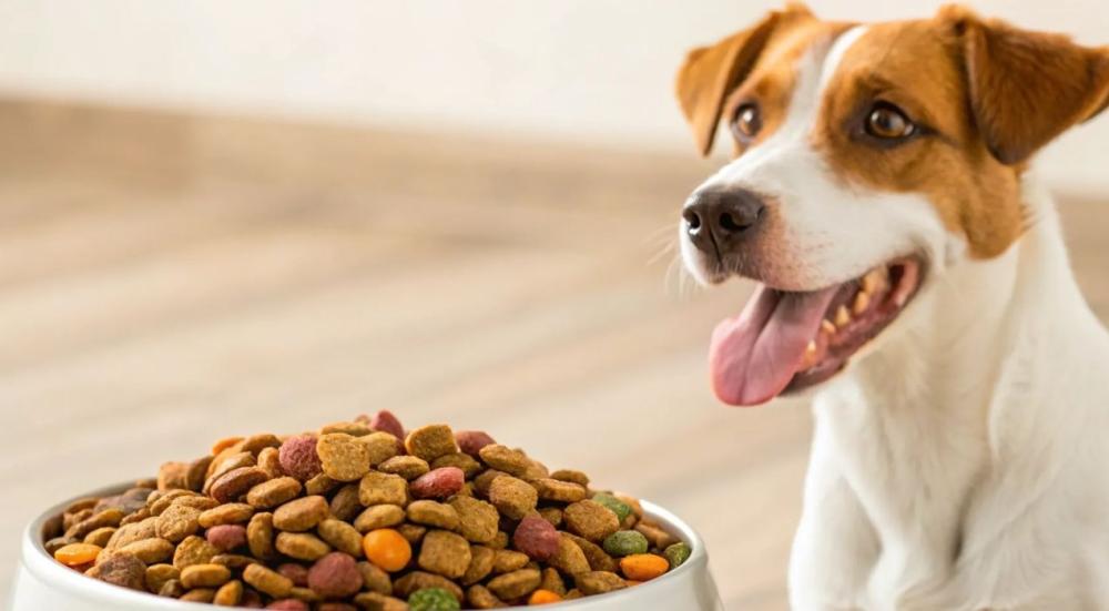 اكل كلاب جاف