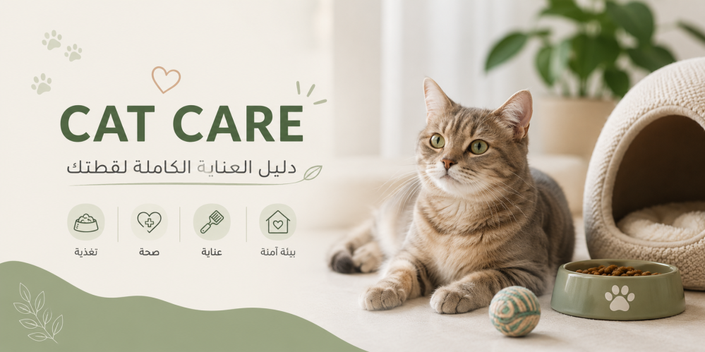 العناية بالقطط