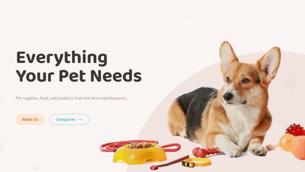 موقع لبيع مستلزمات الحيوانات