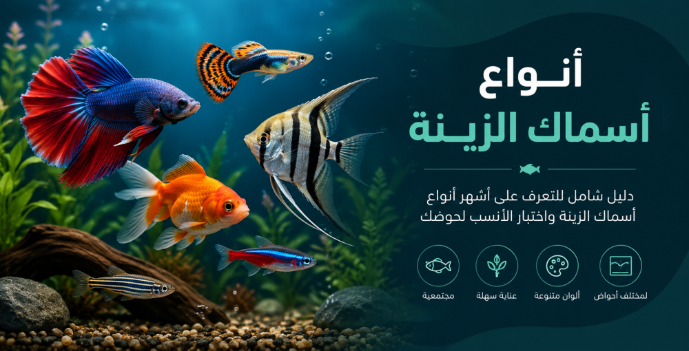 انواع اسماك الزينة