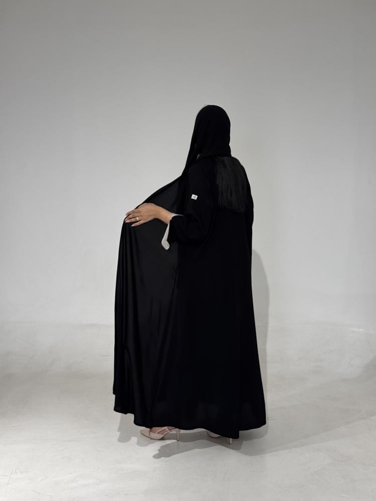 ملكي مع أكمام سواره بفتحة بيج