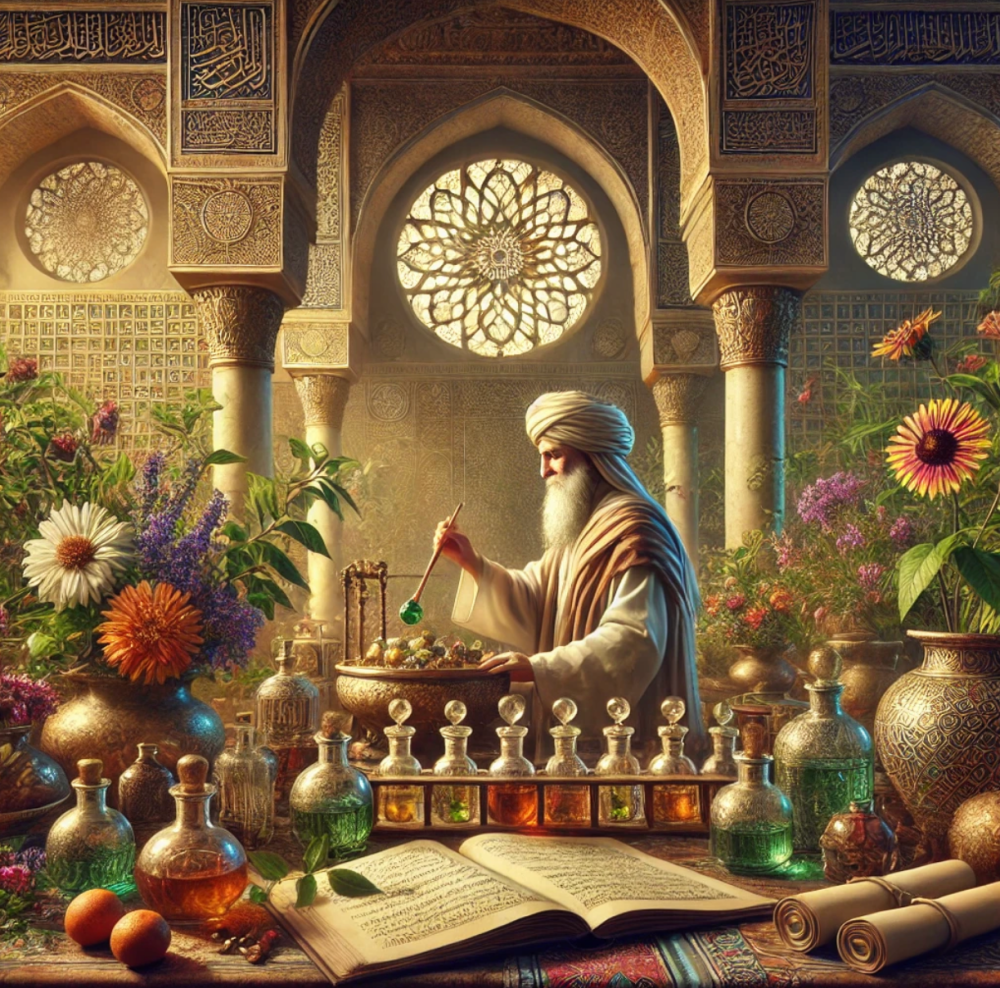 قصة العطار العربي الكندي