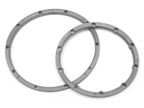 3242 - WHEEL BEAD LOCK RINGS (SILVER/For 2 Wheels)