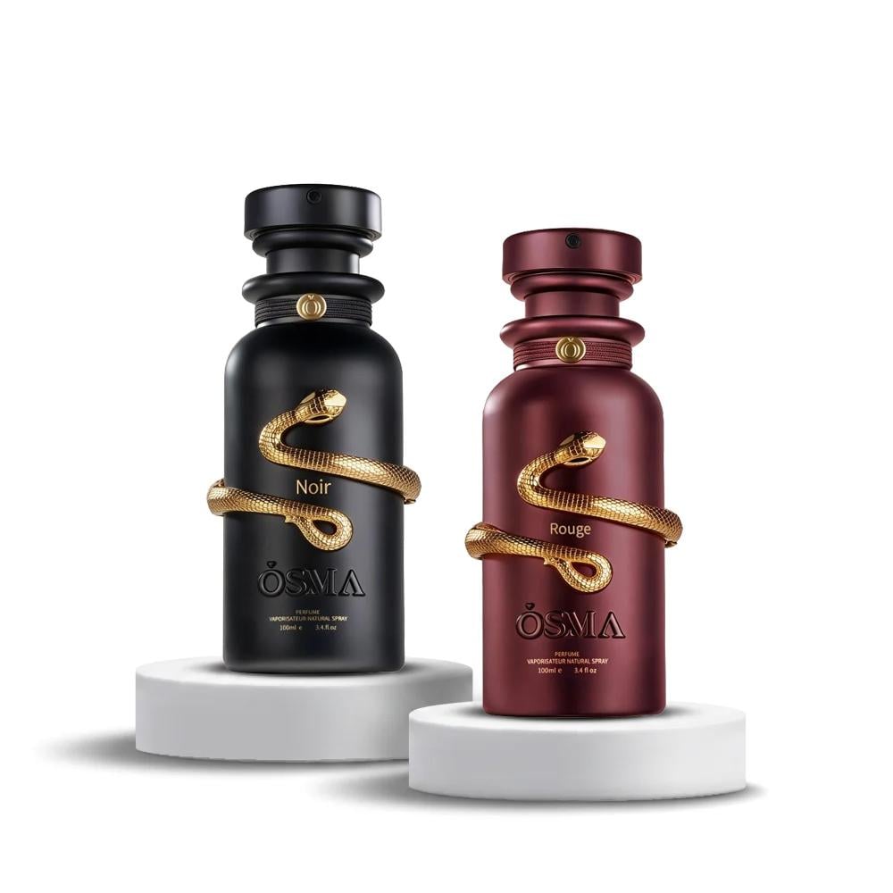 عطران وإطلالات متعددة – احصل على باقة روج نوار من أوسما وامزجهما لبصمة مختلفة كل مرة بخصم 71%!