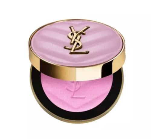 YSL 93 - レストレス ロゼ [シマリー] ジューシーなローズネクター YSL メイクミーブラッシュ パウダー S / イヴ・サンローラン