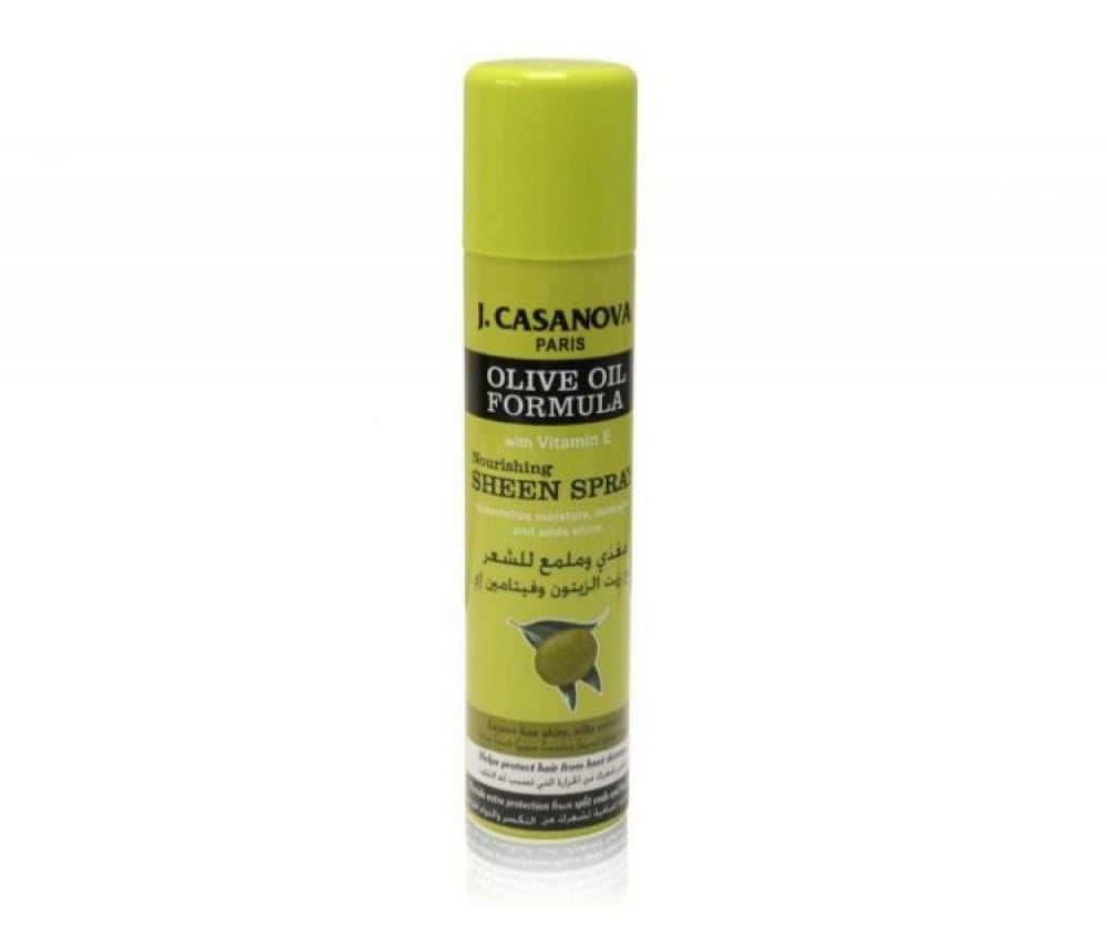 Casanova Olive Oil Hair Shine & Nourishing Spray - عالم باريس