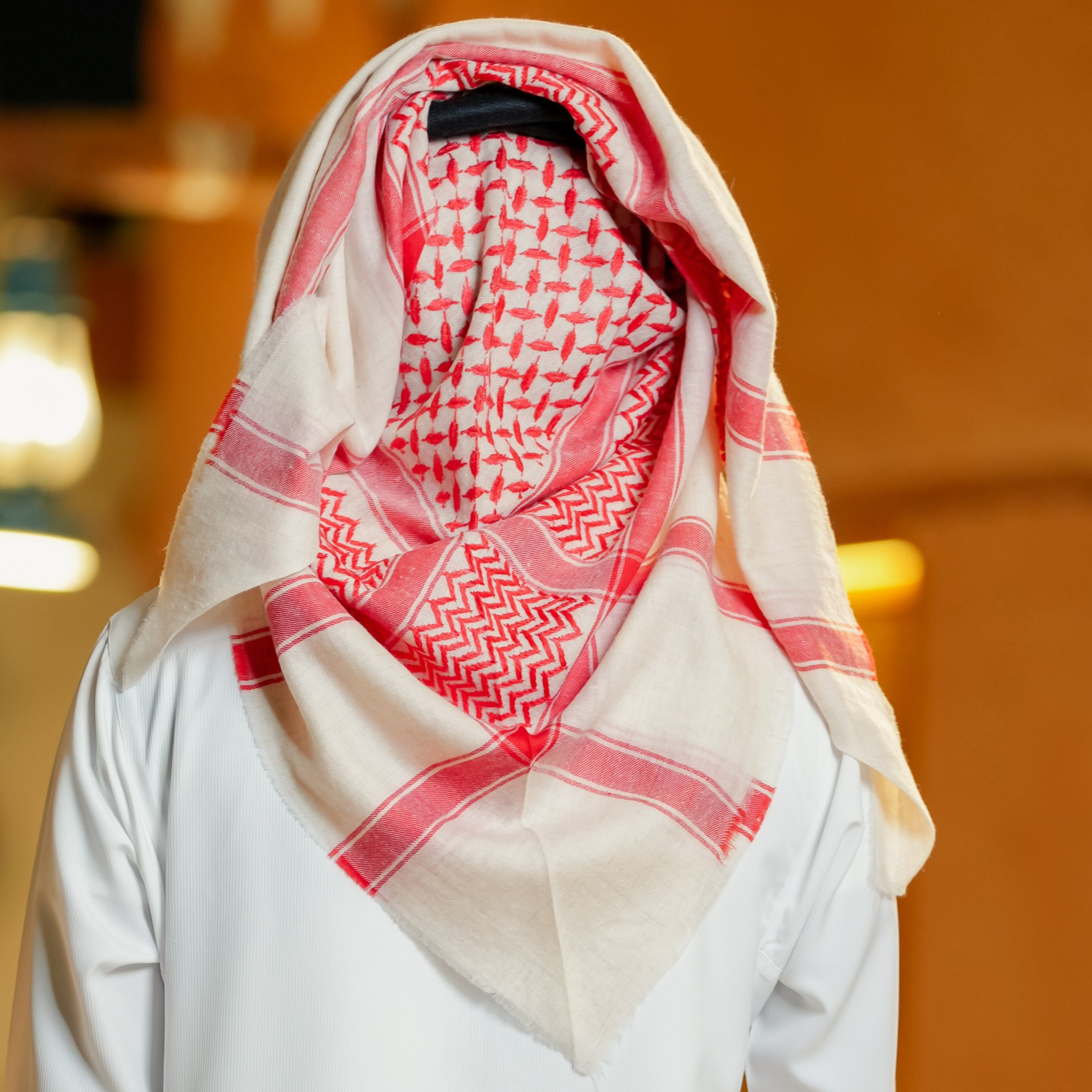 شماغ بشمينا | صوف كشميري VIP