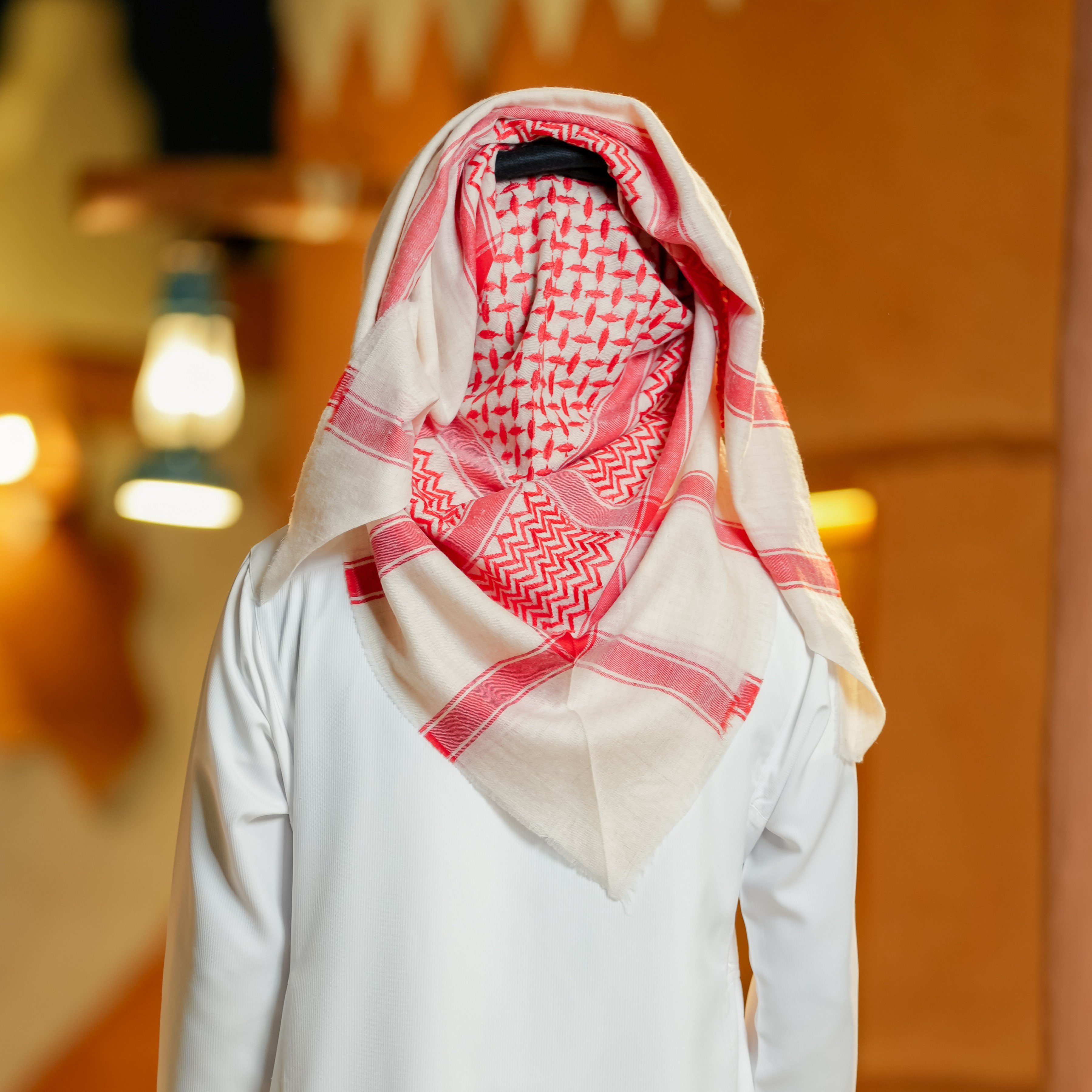 شماغ بشمينا | صوف كشميري VIP