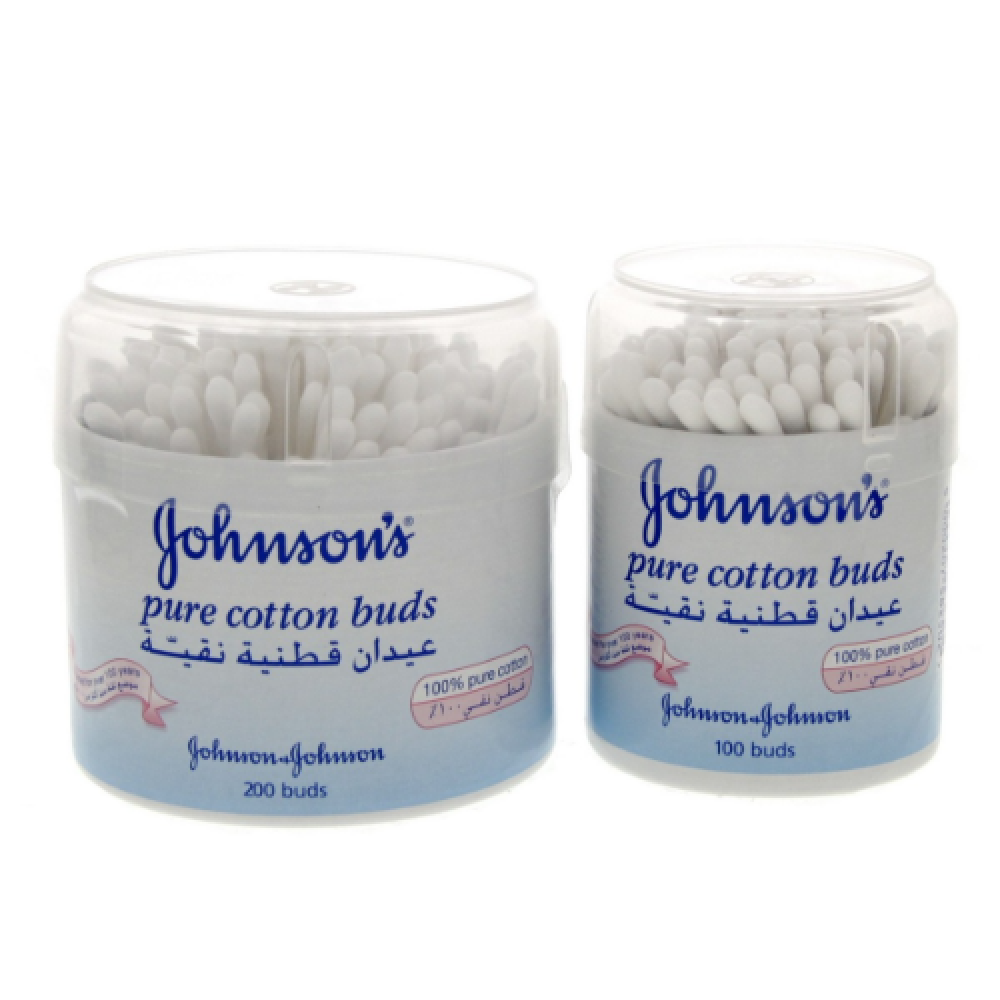 Cotton Fioc Johnson's Baby - 200 Bastoncini In Puro Cotone, Confezione Da 6 - Foto 3