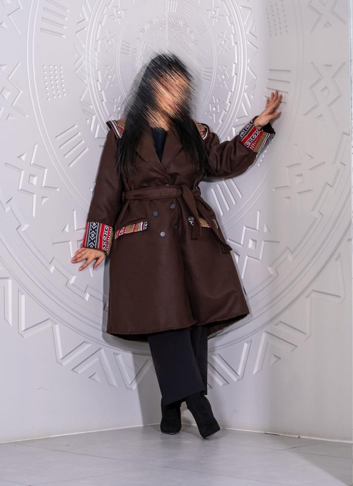 جاكيت نسائي جوخ مطرز بسدو