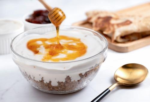 معصوب قشطة عسل