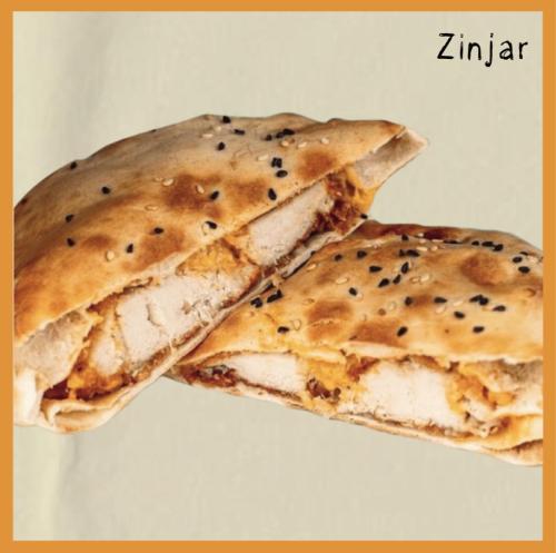 فطيرة برجر الزنجر