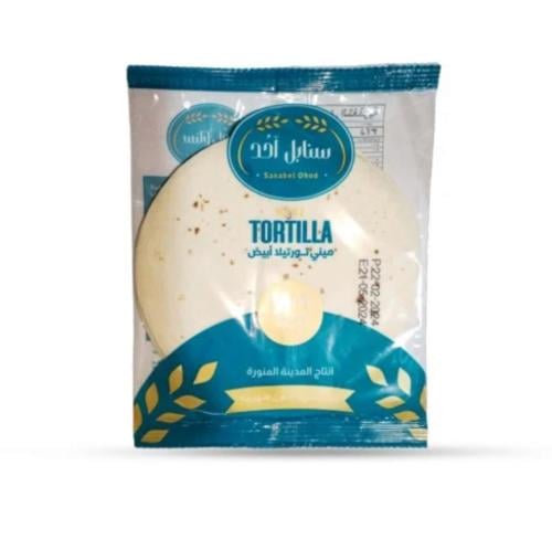 خبز التورتيلا ابيض