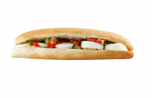 ساندوتش بيض مسلوق