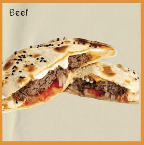 فطيرة برجر اللحم