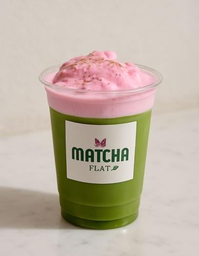 ماتشا بينك فلات