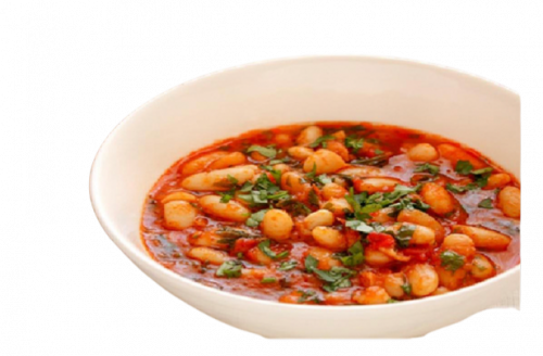 صحن فاصوليا ساده