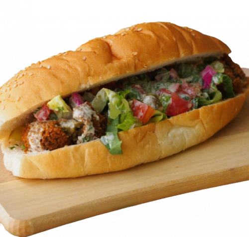 ساندوتش مشكل فلافل