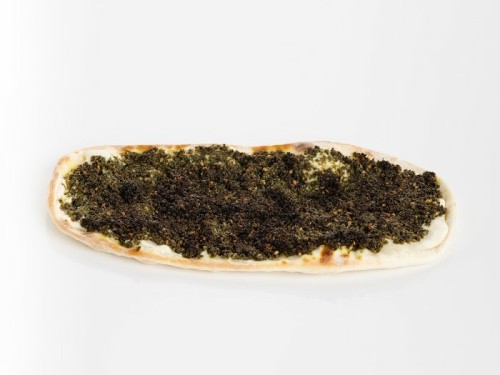 قارب لبنه وزعتر