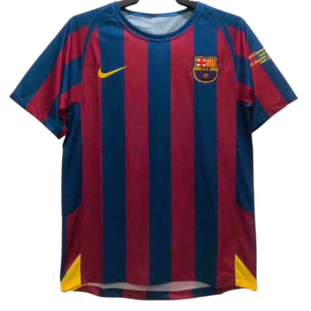 تيشيرت نادي برشلونة موسم 2005 / 2006 الاساسي