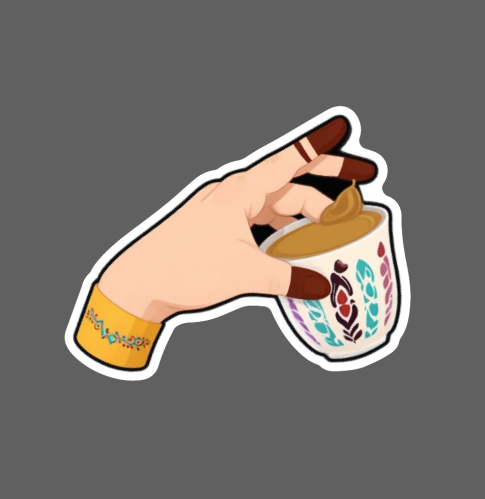 ملصق - تقهوى