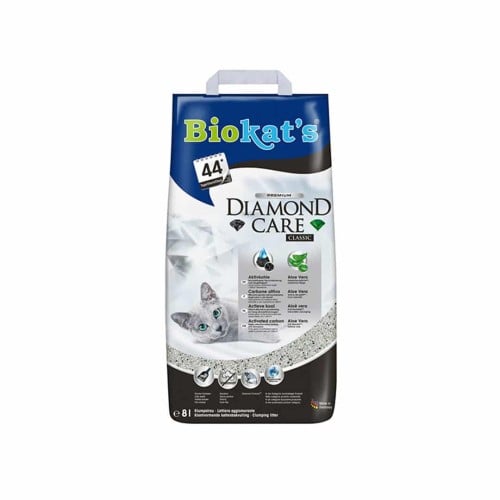 بايو كات العناية الالماسية رمل عالي الجوده مع الكربون النشط والالوفيرا BioKat's 8L