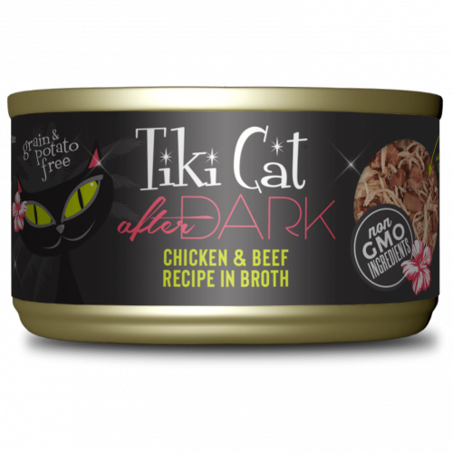 تيكي كات افتر دارك بالدجاج واللحم البقري Tiki Cat...