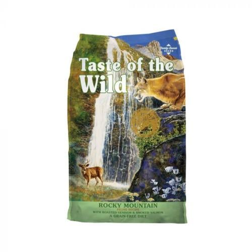 تيست اوف ذا وايلد للقطط روكي ماونتن لحم الغزال المشوي مع سمك السالمون Taste of the wild 2kg