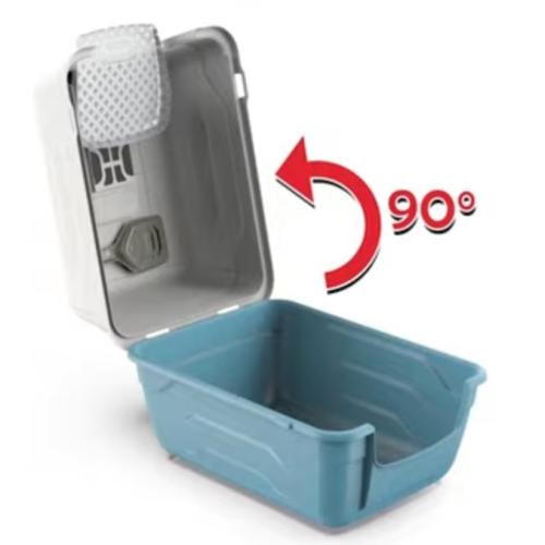 صندوق رمل مغلق مع سكوب وفلتر بعدة الوان