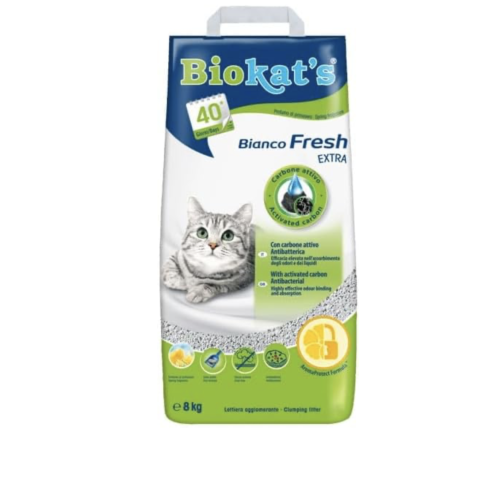 بيو كاتس رمل بيانكو فريش اكسترا BioKat's 8 kg