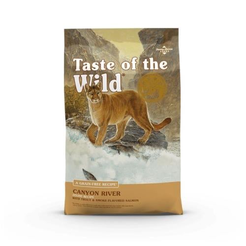 تيست اوف ذا وايلد للقطط بالسالمون المرقط و المدخن Taste of the wild 2kg