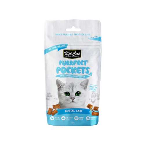 كت كات مكافات بيرفكت بوكيتس بالدجاج لدعم الاسنان KitCat 60g