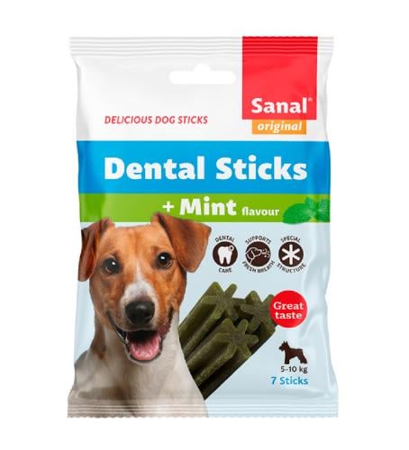 سنال مينت دينتال ستيكس للكلاب Sanal 105g