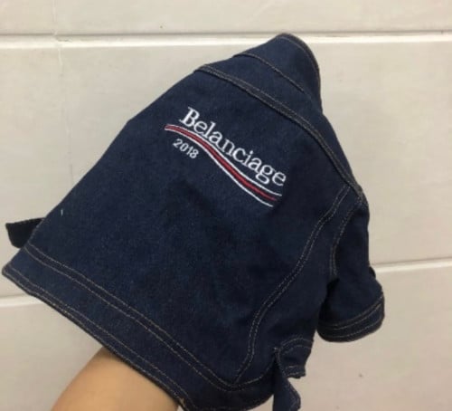 Balnciaga jeans jacket