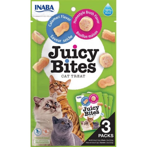 اينابا مكافات رطبه بالطحالب والكلماري Inaba Juicy...